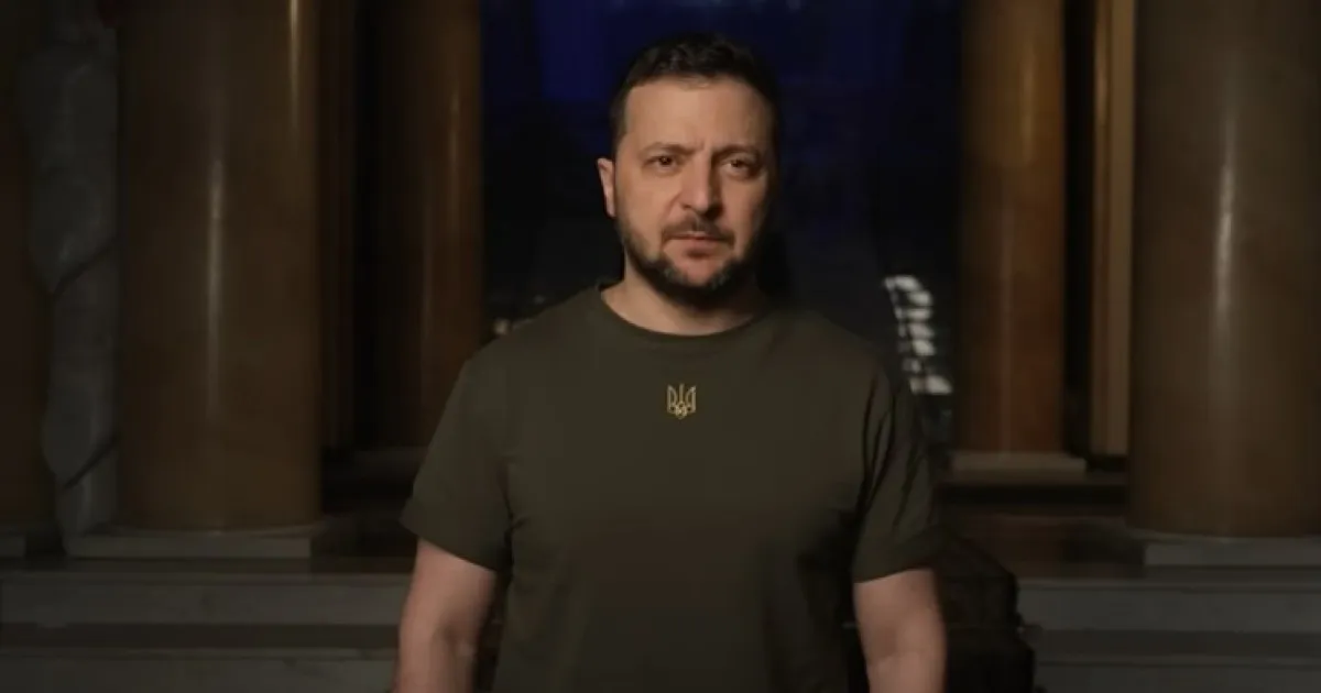 VIDEO! Il discorso di Zelensky agli ucraini soggiogati dai russi: “Verremo a liberarvi”