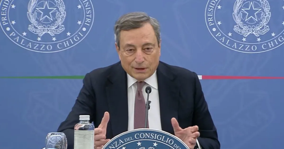 Draghi: “Tagliamo le tasse. A fine Cdm è partito un applauso” – VIDEO