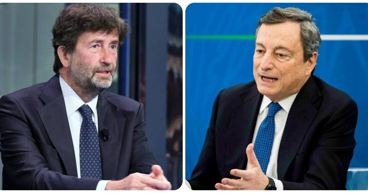 Nuove scintille Draghi-Franceschini: diverbio in Cdm, “eppoi basta…”