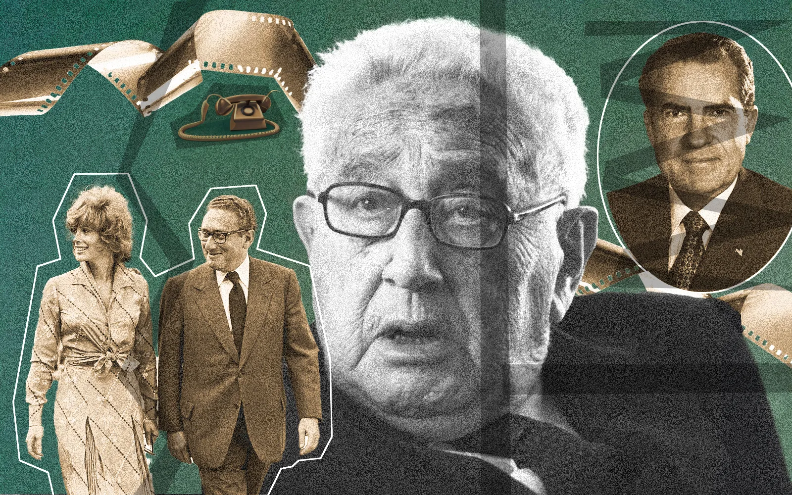 A cena con Henry Kissinger