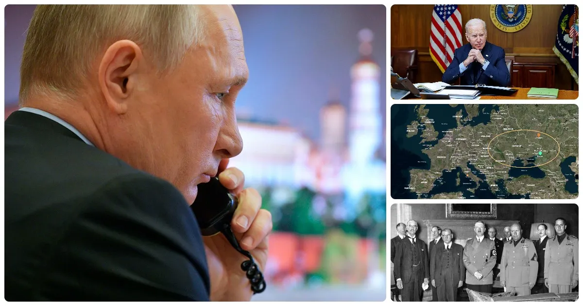 “False flag”: quale sarà la pistolettata di Putin. E l’Occidente ora teme “l’odore di Monaco”