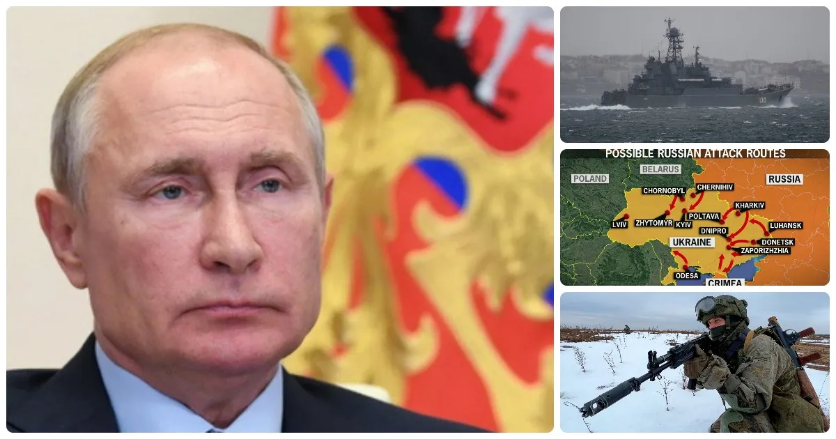 Ucraina, “truppe russe in posizione d’attacco”: l’indizio del Mar Nero, “invasione di lunga durata”