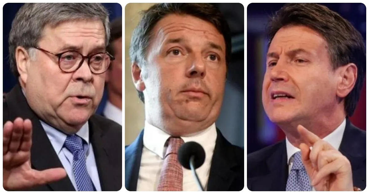 Caso William Barr: 5 domande a Conte e un invito a Renzi